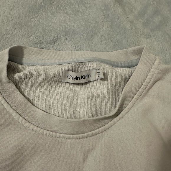 Calvin Klein Heather Gray Heavy Duty Pullover size XL - Picture 3 of 4